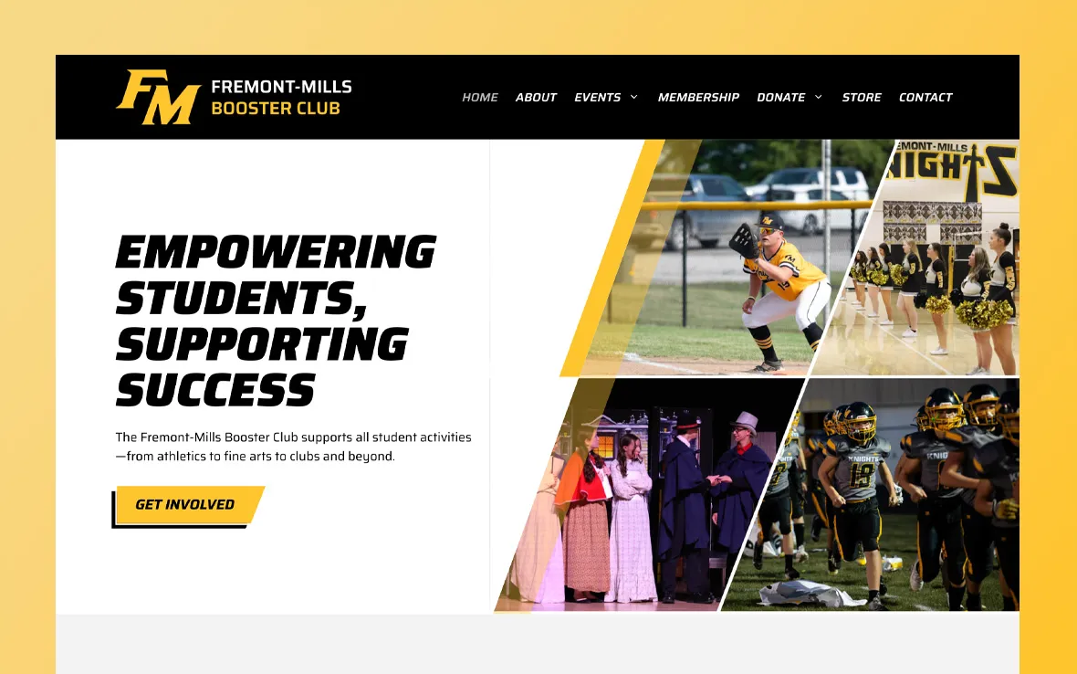 FM Booster Club website